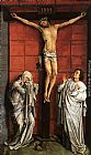 Christus on the Cross with Mary and St John by Rogier van der Weyden